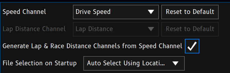 Lap Timing Inputs