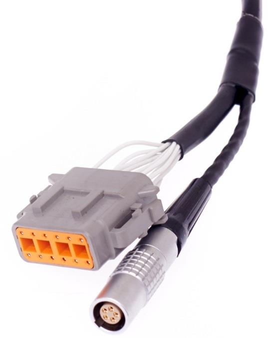 EVO 4-8 expansion port connector (DTM 12-way).