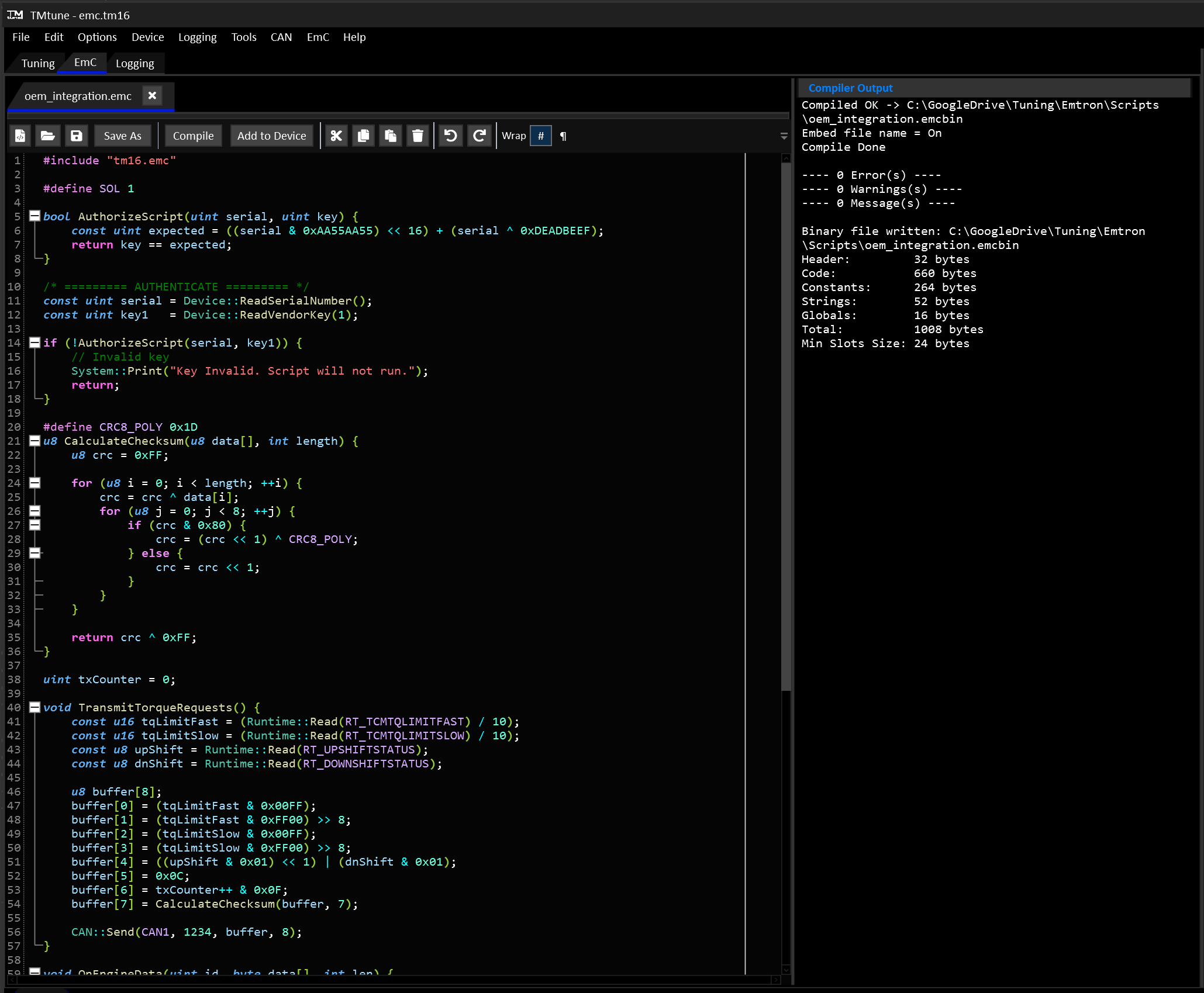 EmC IDE