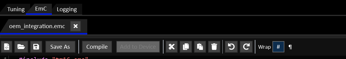 EmC Toolbar